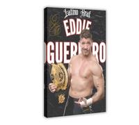 fsgfod Poster Eddie Guerrero Canvas Poster Wall Art Decor Print Picture Paintings for Living Room Bedroom Decoration 08x12inch(20x30cm)