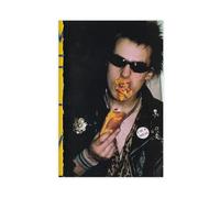 fsgfod The Sex Pistols' Sid Vicious (I'm A Mess) Poster Canvas Poster Bedroom Decor Landscape Office Room Decor Gift 12x18inch(30x45cm)