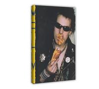 fsgfod The Sex Pistols' Sid Vicious (I'm A Mess) Poster Canvas Poster Wall Art Decor Print Picture Paintings for Living Room Bedroom Decoration 12x18inch(30x45cm)