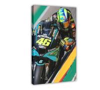 fsgfod Valentino Rossi Poster Canvas Poster Bedroom Decor Landscape Office Room Decor Gift 08x12inch(20x30cm)