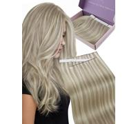 Fshine Tape Weft Extensions 120g 22 Inch, Hair Extensions, for Vacation | Durable Tape Attachment, Comfortable Wear, Tape in Weft Hair Extensions, Seamless Blend, Heat Styling Friendly, Lays Flat