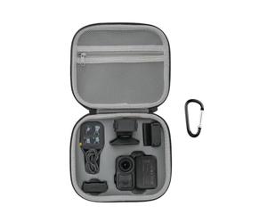 FSIDIWT Carrying Case for DJI Osmo Nano Accessories, Portable PU Leather Storage Bag Protective Travel Case for DJI Osmo Nano (Black)