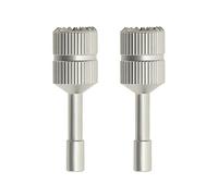 FSIDIWT Joysticks Sticks for DJI RC 2/RC Remote Controller, Aluminum Control Sticks Replacement Joystick Thumb Rocker for DJI Mini 4 Pro/Air 3/Mini 3 Pro Drone Accessories (Grey)