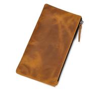 FSJMTQTS Men's Wallet Men's Wallet Vintage Clutch Bag Simple Leather Coin Purse for Boyfriend(Colour 3)