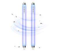 FSL BL T8 F15W Fly Killer Replacement Bulbs 17in UV Light Bulb Tube for 15W/30W Electric Fly Insect Killer/Bug Zapper/Fly Zapper/Mosquito Killer, 2 Pack Fly Killer Bulb T8 UV Lamp Tube
