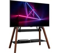 FSL1120HOQDWB Hoxton Quad TV Stand - Dark Wood