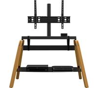 FSL1120HOQLWB-2 Hoxton Quad TV Stand - Light Wood