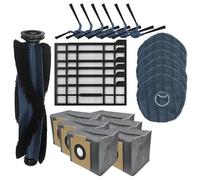 FSLH For Eufy X10 Pro Omni Robot Vacuum Replacement Parts Roller Brush Side Brush Filter Mop Dust Bag