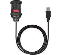 FSLIVING Outdoor/Indoor Pendant Light 5V/12V compatible with 2.4m CE certified wired socket USB terminal on/off power switch chandelier Tent Light Warehouse Light,Bulbs Not Included