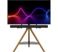 FSLK1001HOXLWB Hoxton Sound Freestanding TV + Soundbar Stand - Light Wood