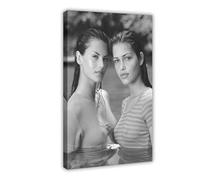 FSMFBGD A Very Sexy Retrospective of Guess Girls Through The Years Canvas Poster Bedroom Decor Landscape Office Room Decor Gift 12x18inch(30x45cm)