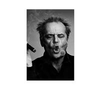FSMFBGD Actor Jack Nicholson Poster Canvas Poster Wall Art Decor Print Picture Paintings for Living Room Bedroom Decoration 20x30inch(50x75cm)