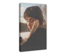 FSMFBGD American Singer Clairo Sling Music Album Movie Poster Canvas Poster Bedroom Decor Landscape Office Room Decor Gift 16x24inch(40x60cm)