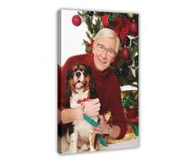 FSMFBGD Comedian - Paul O'Grady Canvas Poster Wall Art Decor Print Picture Paintings for Living Room Bedroom Decoration 16x24inch(40x60cm)