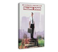 FSMFBGD Crime Movie Falling Down Canvas Poster Wall Art Decor Print Picture Paintings for Living Room Bedroom Decoration 20x30inch(50x75cm)