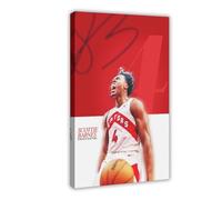 FSMFBGD Scottie Barnes Canvas Poster Wall Art Decor Print Picture Paintings for Living Room Bedroom Decoration 12x18inch(30x45cm)