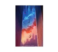 FSMFBGD Spider-Man Across The Spider-Verse Canvas Poster Wall Art Decor Print Picture Paintings for Living Room Bedroom Decoration 20x30inch(50x75cm)