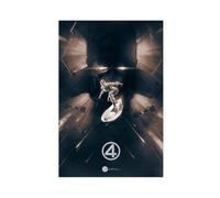 FSMFBGD The Fantastic Four Canvas Poster Wall Art Decor Print Picture Paintings for Living Room Bedroom Decoration 24x36inch(60x90cm)