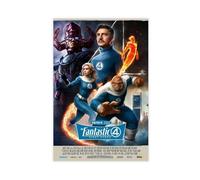 FSMFBGD The Fantastic Four Canvas Poster Wall Art Decor Print Picture Paintings for Living Room Bedroom Decoration 24x36inch(60x90cm)
