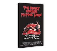 FSMFBGD The Rocky Horror Picture Show 1975 Film Poster Canvas Poster Wall Art Decor Print Picture Paintings for Living Room Bedroom Decoration 08x12inch(20x30cm)