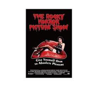 FSMFBGD The Rocky Horror Picture Show 1975 Film Poster Canvas Poster Wall Art Decor Print Picture Paintings for Living Room Bedroom Decoration 24x36inch(60x90cm)
