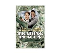 FSMFBGD Trading Places Canvas Poster Wall Art Decor Print Picture Paintings for Living Room Bedroom Decoration 12x18inch(30x45cm)