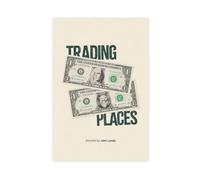 FSMFBGD Trading Places Movie Poster Canvas Poster Bedroom Decor Landscape Office Room Decor Gift 12x18inch(30x45cm)