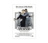FSMFBGD Trading Places Movie Poster Canvas Poster Wall Art Decor Print Picture Paintings for Living Room Bedroom Decoration 08x12inch(20x30cm)
