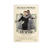 FSMFBGD Trading Places Movie Poster Canvas Poster Wall Art Decor Print Picture Paintings for Living Room Bedroom Decoration 24x36inch(60x90cm)