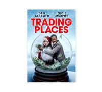 FSMFBGD Trading Places Movie Poster Canvas Poster Wall Art Decor Print Picture Paintings for Living Room Bedroom Decoration 20x30inch(50x75cm)
