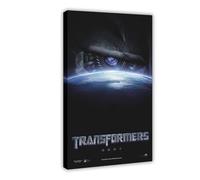 FSMFBGD TRANSFORMERS MOVIE POSTER Canvas Poster Wall Art Decor Print Picture Paintings for Living Room Bedroom Decoration 08x12inch(20x30cm)