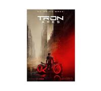 FSMFBGD Tron Ares (2025)- Movie Poster Canvas Poster Wall Art Decor Print Picture Paintings for Living Room Bedroom Decoration 20x30inch(50x75cm)