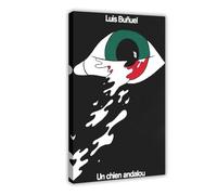 FSMFBGD Un Chien Andalou Canvas Poster Bedroom Decor Landscape Office Room Decor Gift 12x18inch(30x45cm)