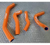 FSMOTO 4PCS Silicone Radiator Hose for K-T-M 390 LC4 Duke RC 390 RC390 2015-2019 2016 2017 2018 (Orange)