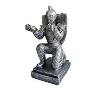 Fsocpen Armored Knight Pen Holder,Mobile Phone and Gaming Controller Holder, Office Home Tabletop Decor，Device Stand Gift for Medieval Enthusiasts
