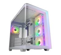 FSP M580, Dual Chamber Mid Tower, Tempered Glass, Reverse Connection, 4x 120mm A