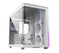 FSP M580PLUS, Dual Chamber Mid Tower, Tempered Glass, Reverse Connection, 4x 120