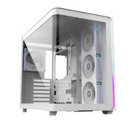 FSP M580PLUS, Dual Chamber Mid Tower, Tempered Glass, Reverse Connection, 4x 120