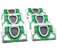 FSProdukte 10 Vacuum Cleaner Bags Premium Microfleece 5-Ply Suitable for Vorwerk Battery Vacuum Cleaner VK200 VK 200 / FP200 FP 200 Made in Germany