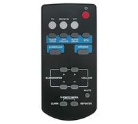 FSR60 WY57800 Replacement Remote Control fit for Yamaha Soundbar ATS1010 YAS101 YAS101BL YFSR60 FSR62 ZC94940 ATS-1010 YAS-101 YAS-101BL