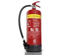 FSS UK Premium 6 Litre Wet Chemical Foam FIRE Extinguisher. Ideal for Commercial Kitchen, Restaurants Pubs Bars Cooking Fires. 6 L LTR Wet Chem
