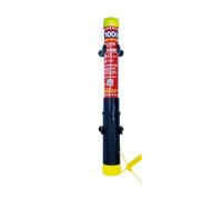 FSS100 Utility Version Fire Safety Stick (FSS100-UTY - Fire Extinguisher A, B, C, F & Electrical - 100 sec Discharge, with tamper tag fitted & Extra clip - Light & Compact, No Mess, 15yr life)