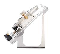 Fsskgx Fletching Jig, Aluminum Adjustable Archery Arrow Fletching Jig Feather Stick Tool Accessory DIY Archery Arrows Feathers Vanes