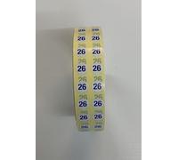 FSSS Ltd 1000 FIRE EXTINGUISHER GAUGE DOTS 2026 BLUE SERVICING ENGINEERS SAFETY COMPLIANT