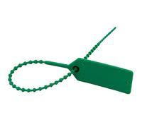 FSSS Ltd SECURITY FIRE SAFETY SUITCASE TAG TAMPER SEALS X 25 GREEN
