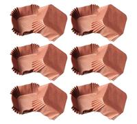 FSSTUD 1000 Pcs Small Square Cupcake Liner Holders Mini Baking Cups Paper Muffin Liners Wedding Cupcake Wrappers Cases Party Dessert Snack Liners Decorative Cup Cake Liners for Bridal Shower Coffee