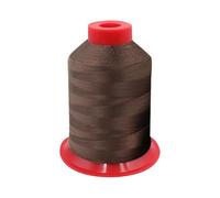 FSSTUD 1100m Extra Strong Upholstery Thread Sewing Machine Thread Spool Bonded Nylon Sewing Thread Hand Sewing Polyester Thread Craft Quilting Thread for Leather Jeans Brown
