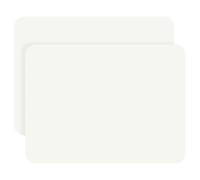 FSSTUD 2 Pcs 40 x 30cm Rectangular Silicone Placemats Non Slip Plastic Placemats Washable Dinner Table Mats Kitchen Counter Mats Table Protector Silicone Pads for Crafts