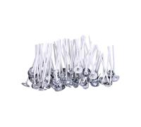 FSSTUD 300 Pcs Tea Light Candle Wicks Pre Waxed Cotton Candle Wick Soy Paraffin Wax Wick Scented Candle Lighting Wicks Tealight Candle Making Supplies with Metal Tabs 2.5cm
