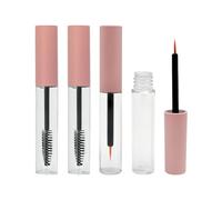 FSSTUD 4 Pcs 10ml Small Mascara Tube Empty Eyelash Cream Bottle Refillable Eyeliner Container Makeup Eyeliner Vials Eye Gloss Liquid Bottles